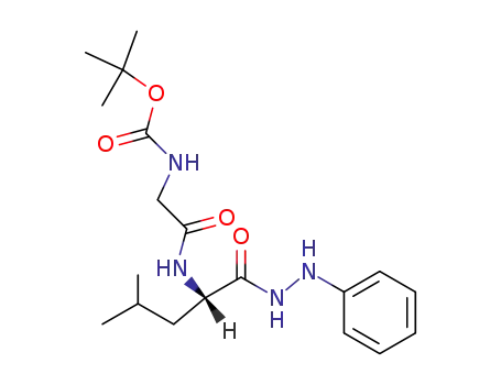 Molecular Structure of 77162-21-1 (L-Leucine, N-[N-[(1,1-dimethylethoxy)carbonyl]glycyl]-,
2-phenylhydrazide)