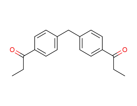 Molecular Structure of 20176-48-1 (Propiophenone,4',4'''-methylenedi- (8CI))