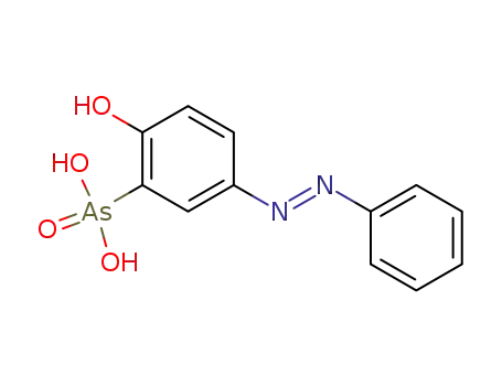 (2-hydroxy-5-phenylazo-phenyl)-arsonic acid