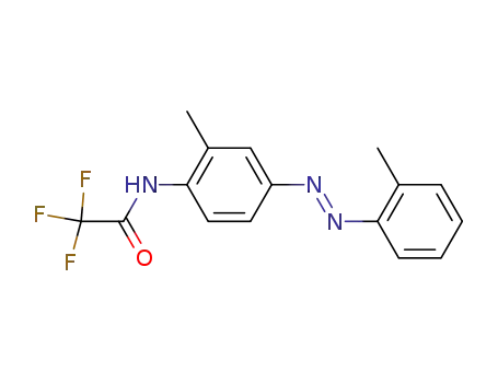 Benzenamine, N-trifluoroacetyl-2-methyl-4-[(2-methylphenyl)azo]-