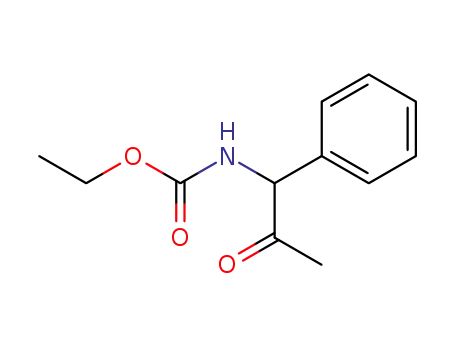 α-<Aethoxycarbonyl-amino>-α-phenyl-aceton