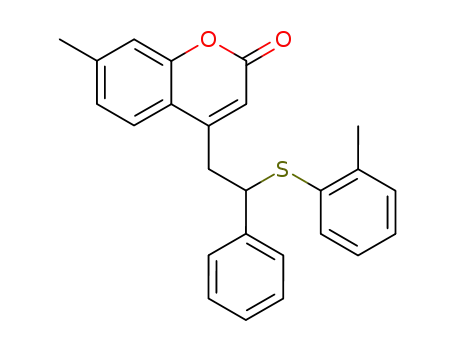7-methyl-4-(β-<i>o</i>-tolylmercapto-phenethyl)-coumarin