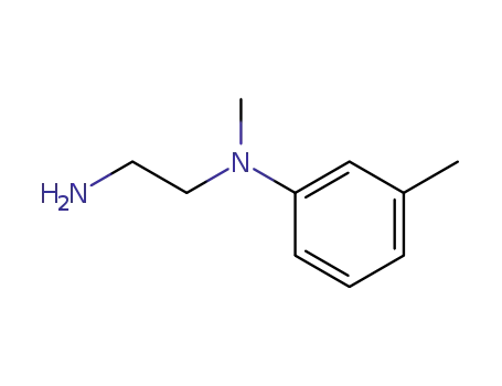 Molecular Structure of 101374-10-1 (1,2-Ethanediamine, N-methyl-N-(3-methylphenyl)-)