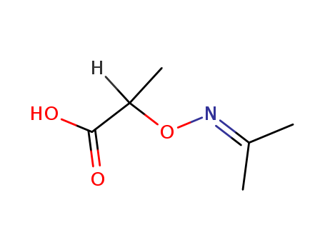 Propanoic acid,2-[[(1-methylethylidene)amino]oxy]- cas  5001-36-5