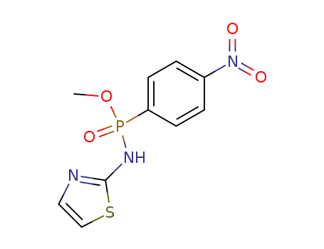 (4-nitro-phenyl)-phosphonic acid methyl ester-thiazol-2-ylamide