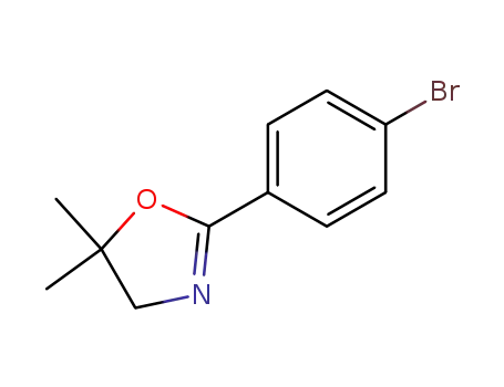 2-(4-bromo-phenyl)-5,5-dimethyl-4,5-dihydro-oxazole