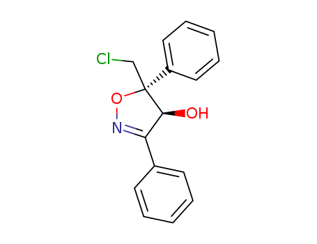 4-Isoxazolol,5-(chloromethyl)-4,5-dihydro-3,5-diphenyl- cas  7462-78-4