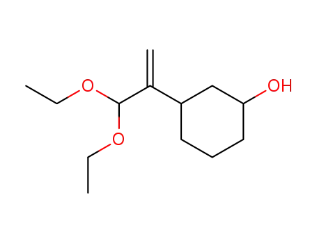 3-(1-Diethoxymethyl-vinyl)-cyclohexanol