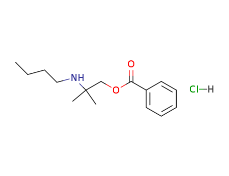 1-Propanol,2-(butylamino)-2-methyl-, 1-benzoate, hydrochloride (1:1)