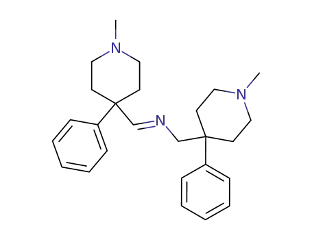 (1-methyl-4-phenyl-[4]piperidylmethyl)-(1-methyl-4-phenyl-[4]piperidylmethylen)-amine