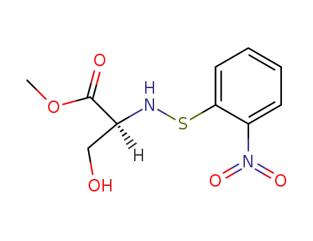 <i>N</i>-(2-nitro-benzenesulfenyl)-L-serine methyl ester