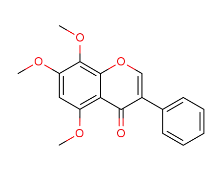 5,7,8-trimethoxy-3-phenyl-chromen-4-one