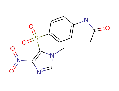 1-methyl-4-nitro-5-[4-acetamido(phenylsulfonyl)]-1H-imidazole
