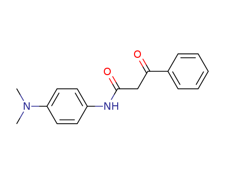 Benzenepropanamide, N-[4-(dimethylamino)phenyl]-b-oxo-