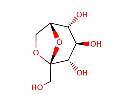 Molecular Structure of 7575-38-4 (2,7-anhydro-β-D-ido-Heptulopyranose)