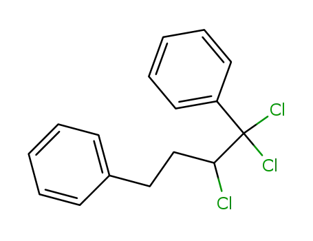 Molecular Structure of 65943-20-6 (1,1,2-Trichlor-1,4-diphenylbutan)