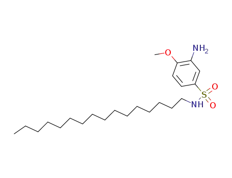 3-Amino-N-hexadecyl-4-methoxy-benzenesulfonamide