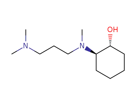 (+/-)-<i>trans</i>-2-[(3-Dimethylamino-propyl)-methyl-amino]-cyclohexanol