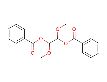 Molecular Structure of 5435-11-0 (1,2-diethoxyethane-1,2-diyl dibenzoate)