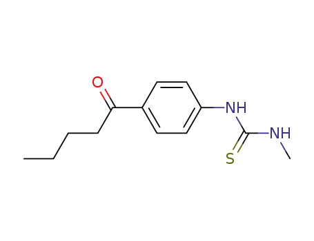<i>N</i>-methyl-<i>N</i>'-(4-valeryl-phenyl)-thiourea