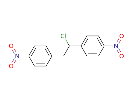 Molecular Structure of 55673-57-9 (α-chloro-4,4'-dinitro-bibenzyl)
