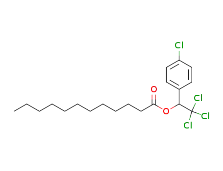 Dodecanoic acid, 2,2,2-trichloro-1-(4-chlorophenyl)ethyl ester