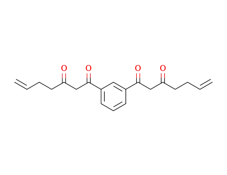 Molecular Structure of 111977-65-2 (1,3-bis-(1,3-dioxo-hept-6-enyl)-benzene)