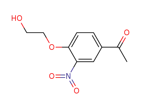 3-Nitro-4-<2-hydroxy-aethoxy>-acetophenon