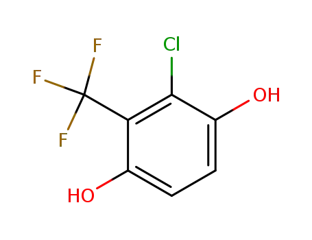 2-Chlor-3-trifluormethyl-hydrochinon
