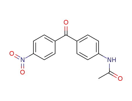 Molecular Structure of 22020-58-2 (Acetamide, N-[4-(4-nitrobenzoyl)phenyl]-)