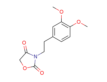3-(3,4-dimethoxy-phenethyl)-oxazolidine-2,4-dione