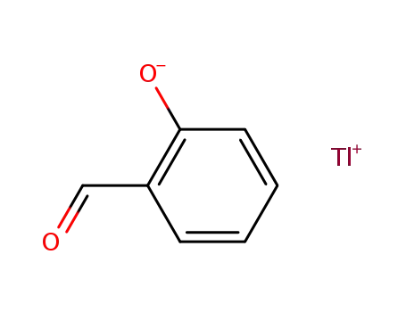Molecular Structure of 89290-01-7 (Benzaldehyde, 2-hydroxy-, thallium(1+) salt (1:1))