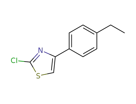 2-CHLORO-4-(4-ETHYLPHENYL)THIAZOLE