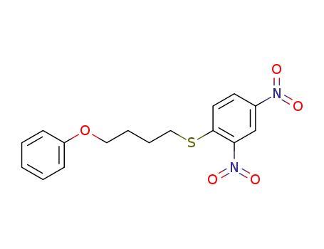 Molecular Structure of 18225-50-8 (1-(2,4-dinitro-phenylsulfanyl)-4-phenoxy-butane)