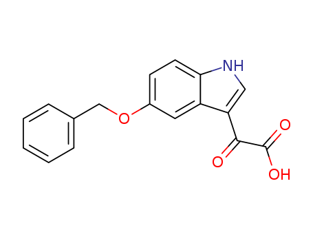 2-(5-benzyloxy-1H-indol-3-yl)-2-oxo-acetic acid
