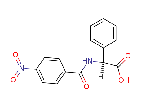 Benzeneacetic acid, a-[(4-nitrobenzoyl)amino]-, (R)-