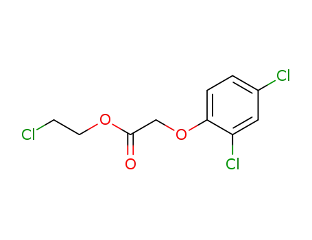 Molecular Structure of 19810-30-1 (2-chloroethyl (2,4-dichlorophenoxy)acetate)