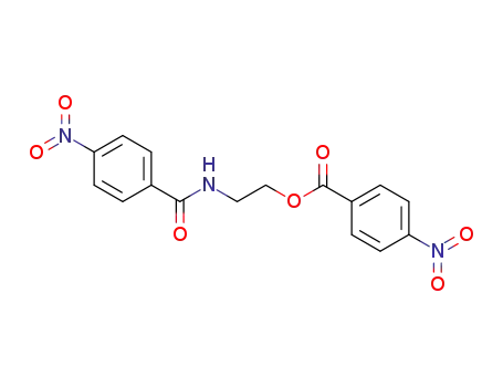 Molecular Structure of 285986-79-0 (1-(4-nitro-benzoylamino)-2-(4-nitro-benzoyloxy)-ethane)
