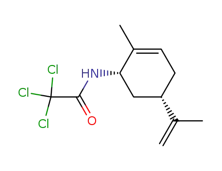 2,2,2-trichloro-N-[(1S,5S)-5-isopropenyl-2-methylcyclohex-2-en-1-yl]acetamide