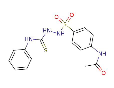 1-(<i>N</i>-acetyl-sulfanilyl)-4-phenyl thiosemicarbazide