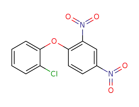 Molecular Structure of 2363-37-3 (1-(2-chlorophenoxy)-2,4-dinitrobenzene)