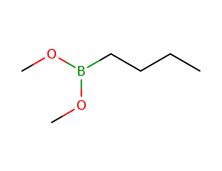 Molecular Structure of 2117-94-4 (Boronic acid, butyl-, dimethyl ester)