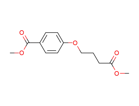 Molecular Structure of 35005-32-4 (4-(3-methoxycarbonyl-propoxy)-benzoic acid methyl ester)
