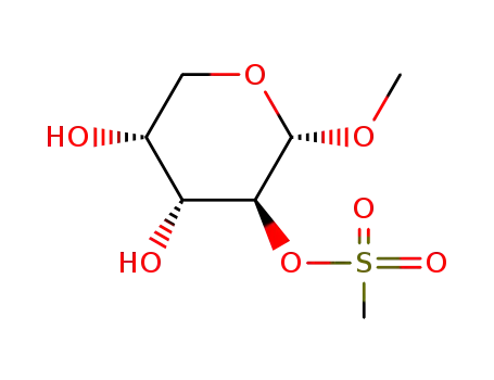 Methyl 2-o-(methylsulfonyl)pentopyranoside