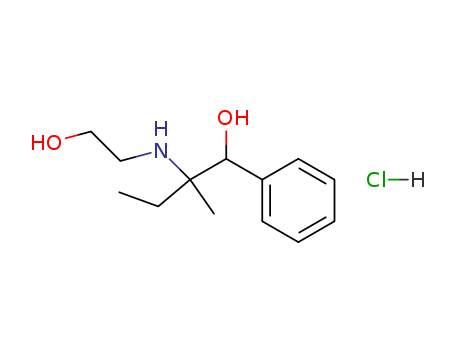 Benzenemethanol, a-[1-[(2-hydroxyethyl)amino]-1-methylpropyl]-,hydrochloride (1:1) cas  1139-37-3