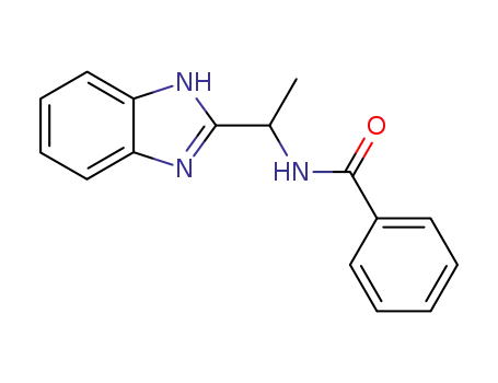 (D,L)-2-(1-benzoylaminoethyl)benzimidazole