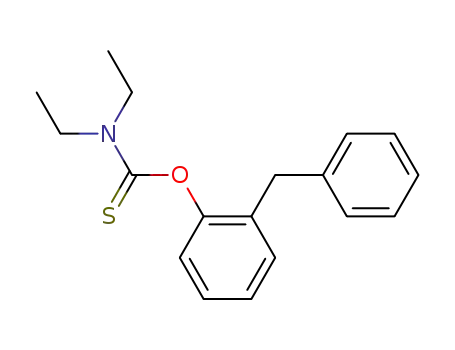 diethyl-thiocarbamic acid <i>O</i>-(2-benzyl-phenyl ester)