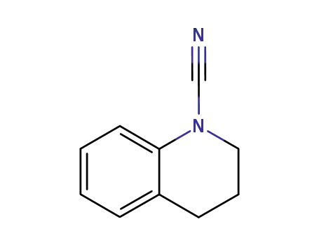 Molecular Structure of 1530-84-3 (N-cyano-tetrahydro quinoline)