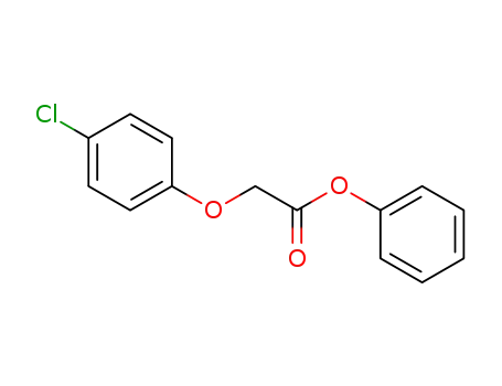 Molecular Structure of 62095-51-6 (phenyl (4-chlorophenoxy)acetate)
