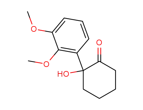 2-(2,3-dimethoxy-phenyl)-2-hydroxy-cyclohexanone